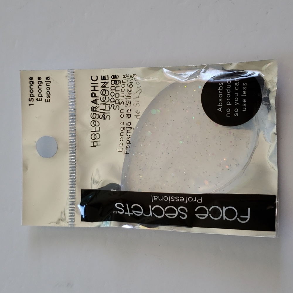 🥳3/20🥳  Holographic Silicone Blending Sponge -  New in Package